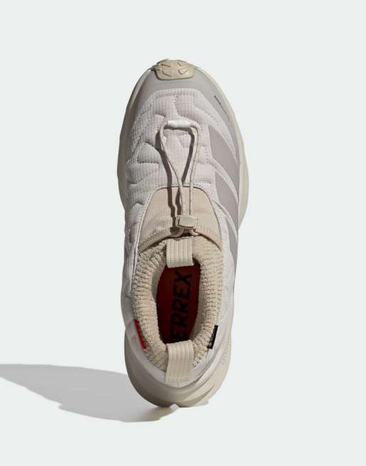 adidas Performance Terrex freehiker SL gore-tex climawarm+ hiking trainers in beige, 2 of 7