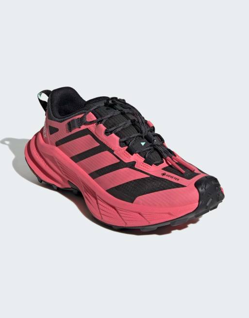 adidas Performance Terrex freehiker SL gore-tex hiking trainers in pink and black, 6 of 7
