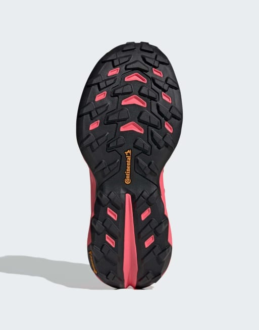 adidas Performance Terrex Freehiker SL Gore-Tex scarpe da trekking in rosa e nero, 5 di 7