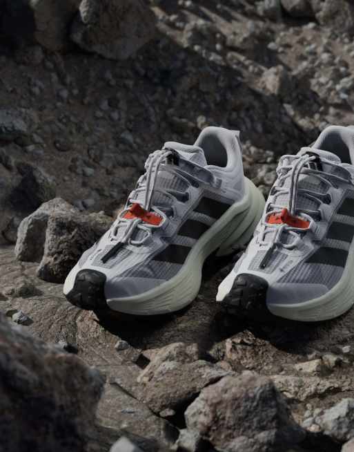 adidas performance Terrex freehiker sl gore-tex wandelschoenen in cloud white / core black, 3 van 7