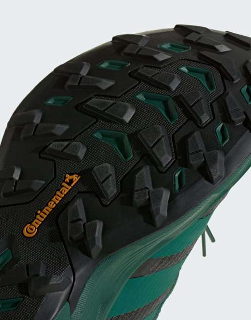 adidas Performance Terrex freehiker SL Gore-Tex Wandersneaker in Grün und Schwarz, 4 von 7