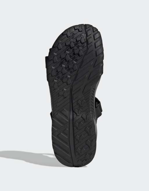 adidas Performance – Terrex Hydroterra – Sandalen in Core Black/Core Black/Grau
