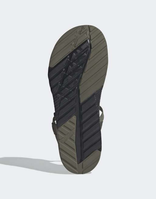 adidas performance - Terrex Hydroterra - Sandali leggeri nero core/oliva strata/cl, 2 di 3