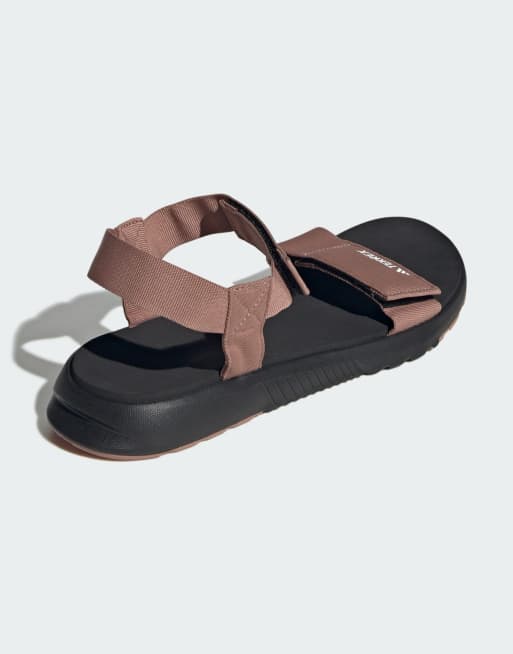 adidas Performance - Terrex Hydroterra - Sorte/varme lerfarvede lette sandaler, 2 af 3