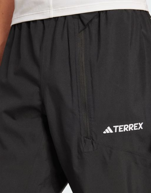 adidas performance – Terrex Multi Climaproof 2.0 – Czarne dwuwarstwowe spodnie przeciwdeszczowe, 2 z 4