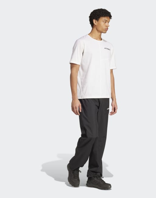 adidas performance – Terrex Multi Climaproof 2.0 – Czarne dwuwarstwowe spodnie przeciwdeszczowe, 3 z 4