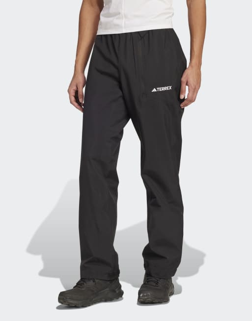 adidas performance – Terrex Multi Climaproof 2.0 – Czarne dwuwarstwowe spodnie przeciwdeszczowe, 4 z 4