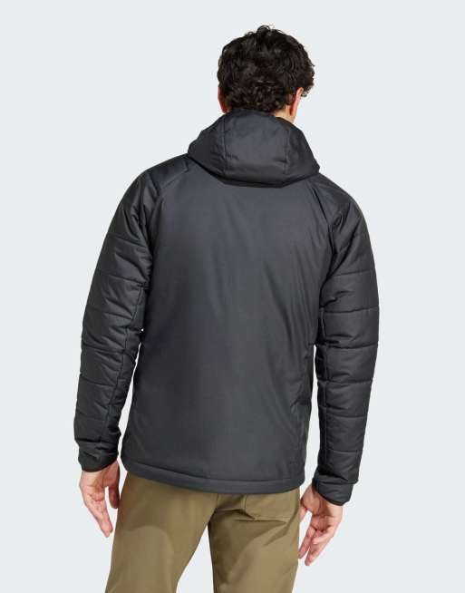 adidas performance – Terrex Multi – Czarna kurtka z kapturem z syntetyczną izolacją, 4 z 4