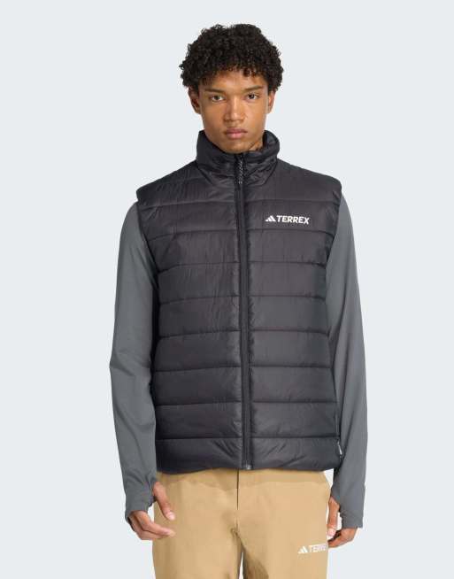 adidas performance Terrex multi essentials climawarm padded vest in black