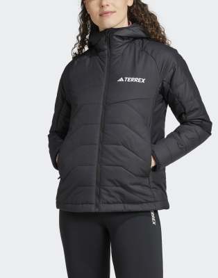 adidas Performance - Terrex Multi - Jacke mit synthetischer Isolierung und Kapuze in Schwarz
