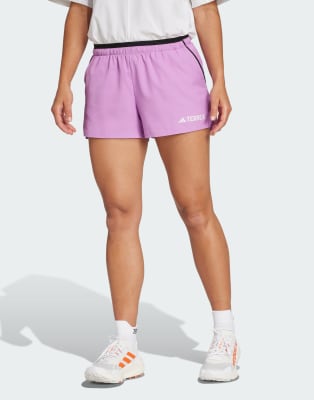 adidas Performance - Terrex Multi - Leichte Shorts in Preloved Purple-Lila