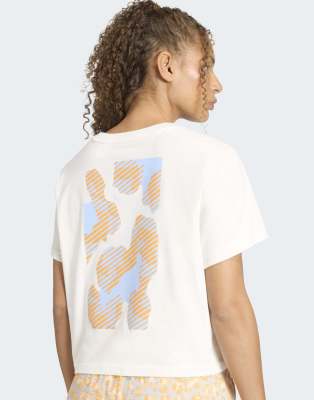 adidas Performance - Terrex Multi Meadow Pack - T-Shirt in Wollweiß
