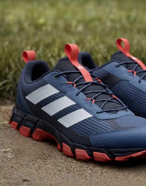 adidas Performance Terrex rockadia hiking trainers in navy and orange, 7 of 7