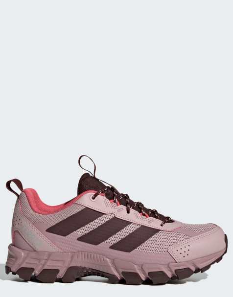 adidas Performance Terrex rockadia hiking trainers in pink and purple - view 1