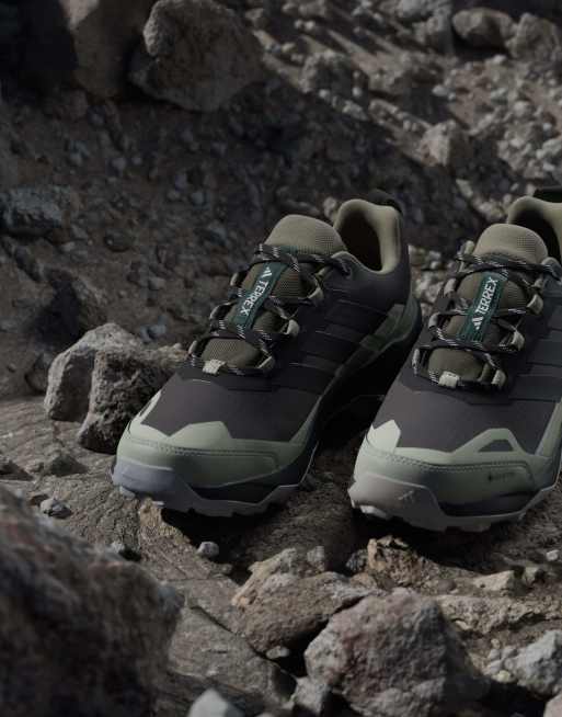 adidas performance Terrex skychaser ax5 gore-tex chaussures de randonnée en collegiate green / grey one, 3 de 7