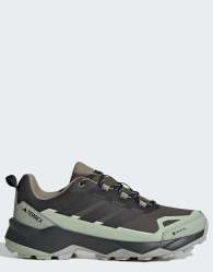 adidas Performance Terrex skychaser AX5 gore-tex hiking trainers in brown and mint green