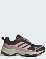 adidas Performance Terrex skychaser AX5 gore-tex hiking trainers in black and pink