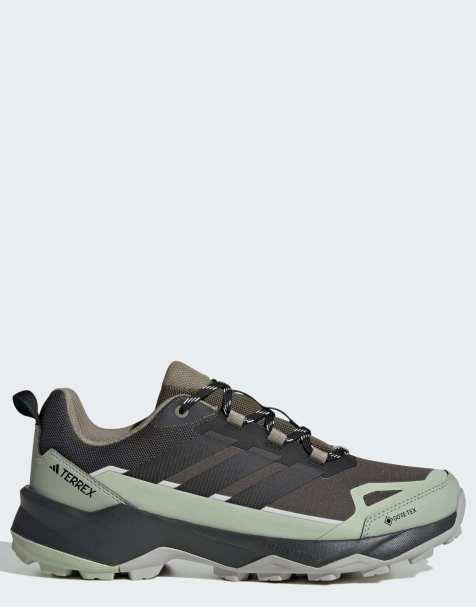 adidas Performance Terrex skychaser AX5 Gore-Tex scarpe da trekking marroni e verde menta - view 1