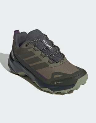 adidas Performance - Terrex Skychaser Ax5 GORE-TEX - Wanderschuhe in Olive Strata/Night Cargo-Grün