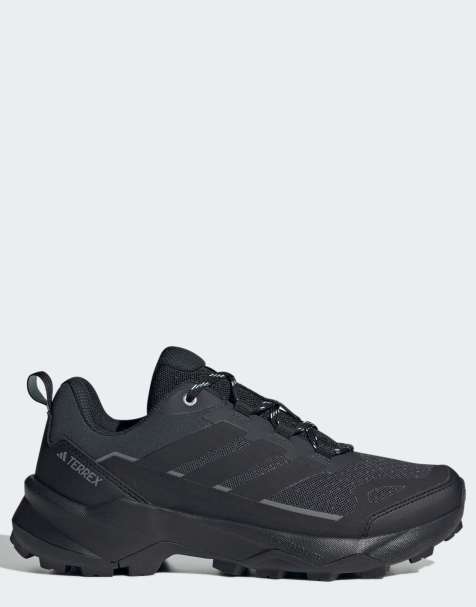 adidas performance Terrex skychaser ax5 hiking shoes in core black / core black - view 1