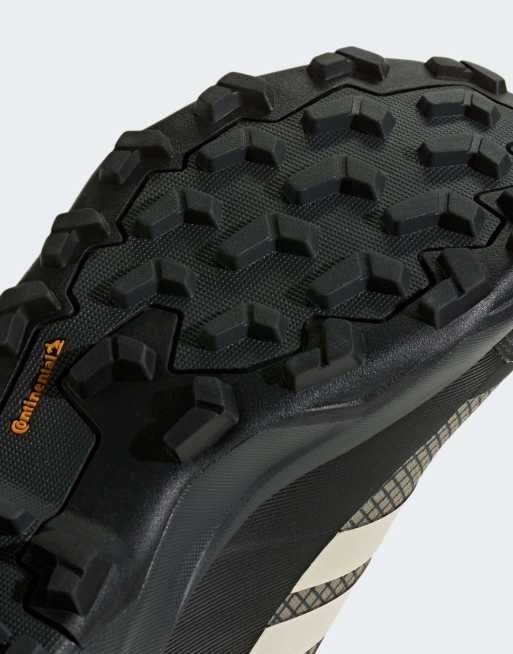 adidas performance Terrex skychaser ax5 mid gore-tex® climawarm+ hiking shoes in blanch cargo / wonder white, 4 of 7