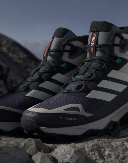 adidas Performance Terrex Skychaser AX5 mid gore-tex climawarm scarponcini da trekking beige e neri, 7 di 7
