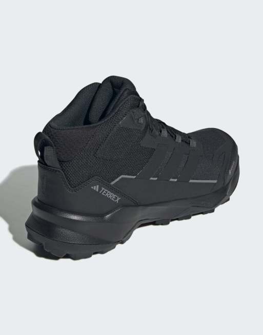adidas performance – Terrex Skychaser AX5 Mid Gore-tex – Czarne buty trekkingowe, 4 z 4