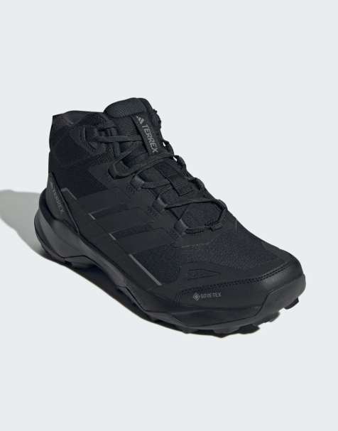 adidas performance Terrex skychaser ax5 mid gore-tex hiking shoes in black - view 1