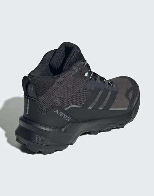 adidas Performance – Terrex Skychaser ax5 – Mid Gore-Tex – Mörkgrå, svarta vandringsskor, 4 av 4