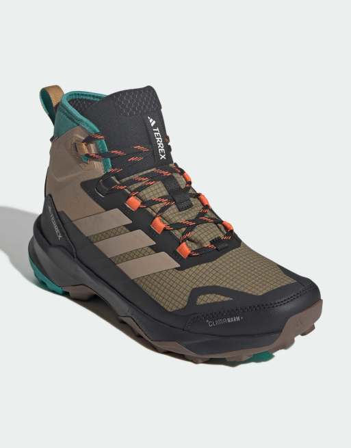 adidas performance - Terrex Skychaser Ax5 mid - Scarpe da hiking in gore-tex con Climawarm+ color cartone e cargo blanch
