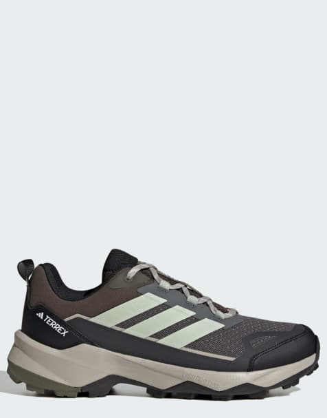 adidas Performance Terrex skychaser AX5 vandringsskor i mörkgrått och mintgrönt - view 1