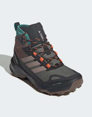 adidas Performance - Terrex Skychaser Axt5 Mid Gore-Tex Climawarm+ - Wanderschuhe in Earth Strata/Trace-Braun/P-Grün