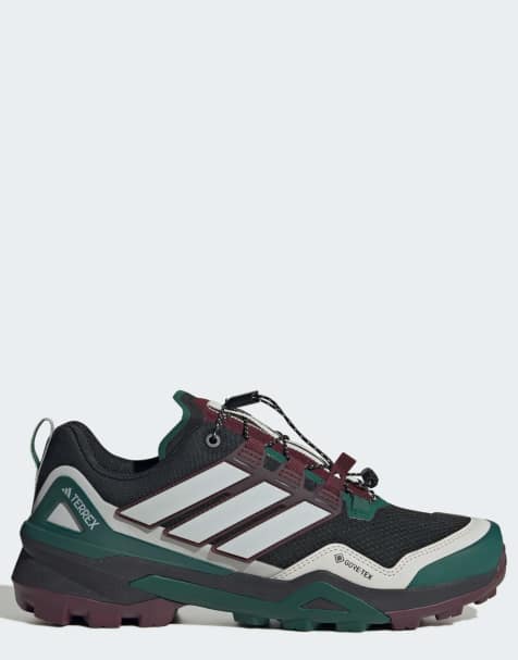 adidas Performance Terrex skychaser Gore-Tex chaussures de randonnée en vert et noir - view 1