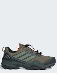 adidas Performance Terrex skychaser gore-tex hiking trainers in khaki and brown