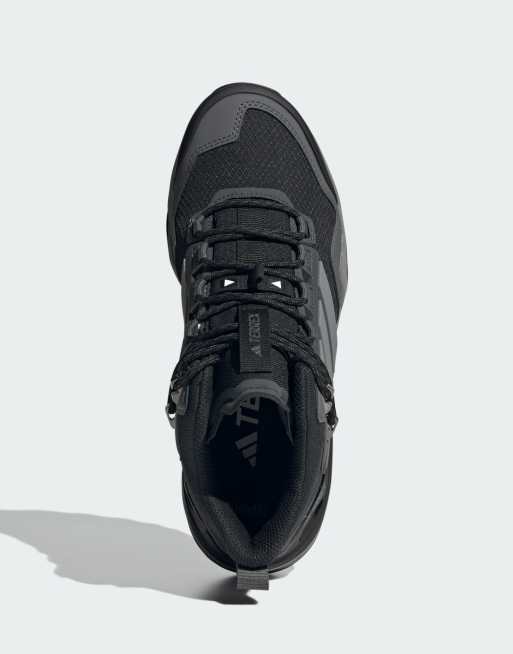 adidas Performance – Terrex Skychaser Gore-Tex – Svarta och grå vandringsskor med medelhögt skaft, 3 av 4