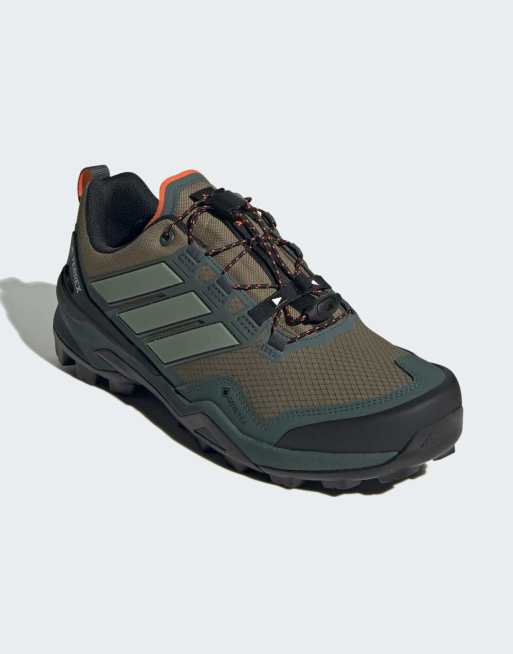 adidas performance Terrex skychaser GORE-TEX vandresko i olivengrøn / sølvgrøn, 6 af 7