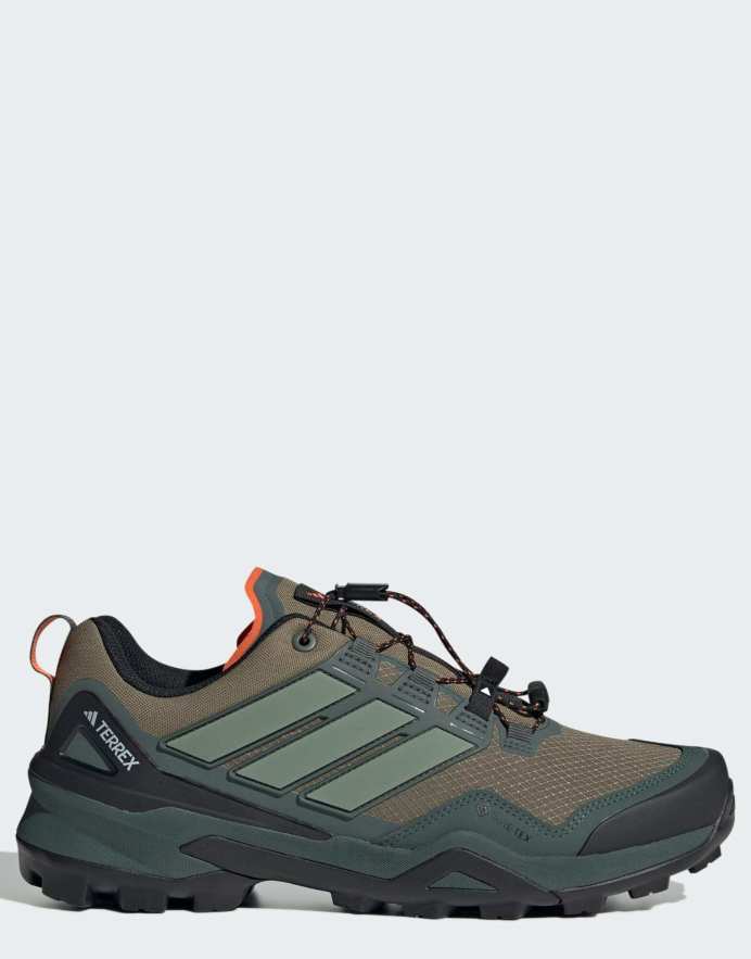 adidas Performance Terrex skychaser gore-tex zapatillas de senderismo en caqui y marrón