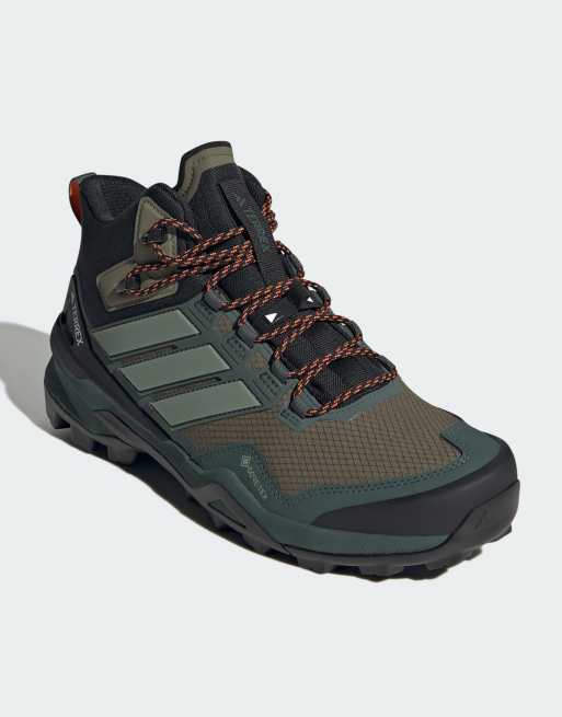 adidas Performance - Terrex Skychaser Mid Gore-Tex - Scarpe da trekking color oliva e verde argento