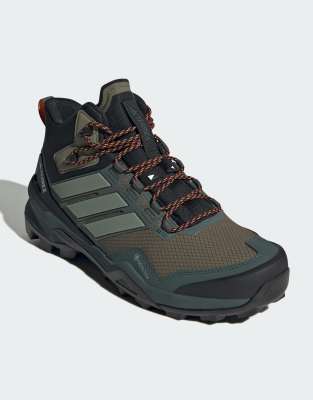 Performance - Terrex Skychaser Mid Gore-Tex - Wanderschuhe in Olive Strata/Silbergrün Grün 42 2/3
