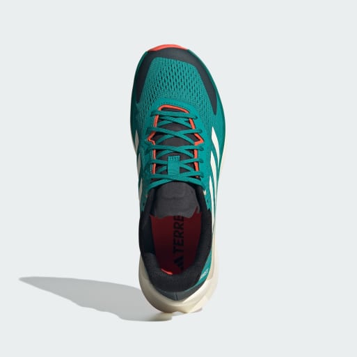 adidas performance - Terrex Soulstride Flow - Scarpe da trail running ottanio puro/bianco sporco, 3 di 4