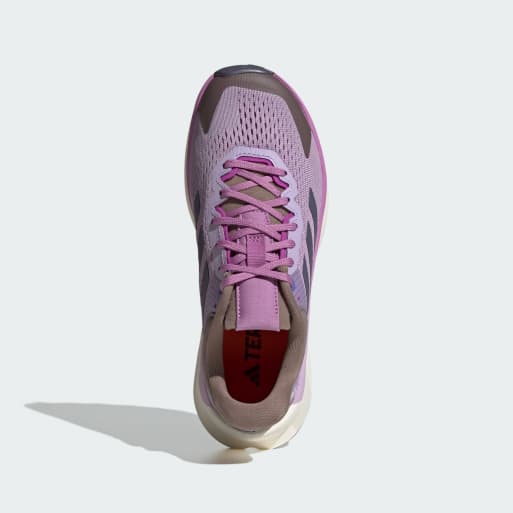 adidas Performance – Terrex Soulstride Flow Trail – Ljuslila och lila löparskor, 4 av 4