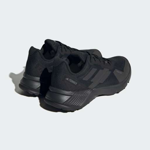 adidas Performance TERREX Soulstride RAIN.RDY trail running shoes in core black/carbon/grey six, 4 of 4