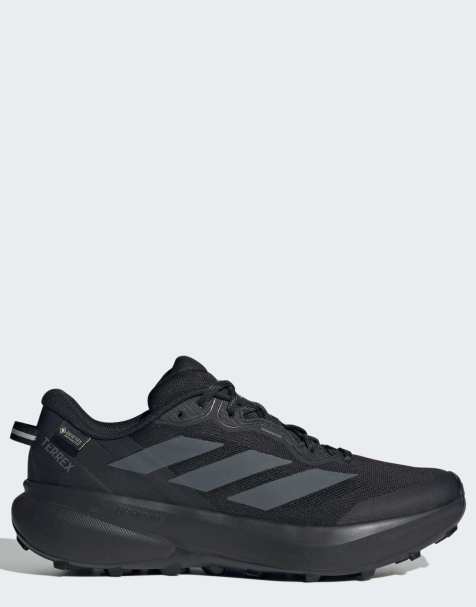 adidas Performance Terrex tracefinder plus gore-tex buty sportowe do biegania w terenie w kolorze czarnym i szarym - view 1