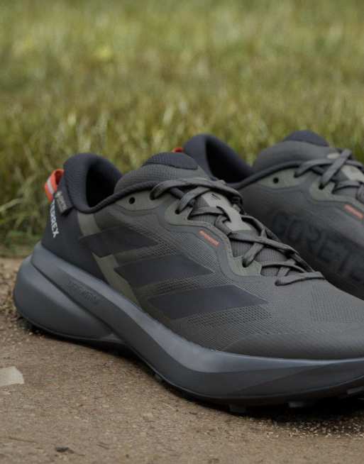 adidas performance Terrex Tracefinder Plus GORE-TEX Trailrunning-Schuhe in Shadow Olive / Core Black, 7 von 7