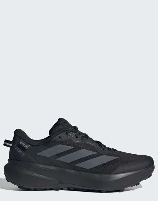 adidas performance Terrex tracefinder plus gore-tex zapatillas de trail running en core black / grey five / core, 1 de 7