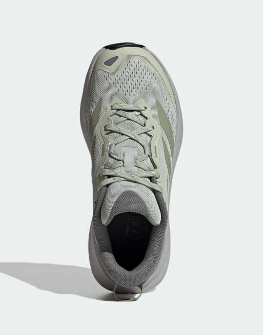 adidas performance Terrex tracefinder plus scarpe da trail running in halo green / verde, 2 di 7