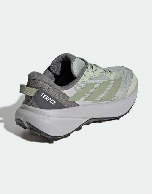 adidas performance Terrex tracefinder plus scarpe da trail running in halo green / verde, 7 di 7