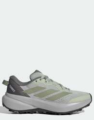 adidas Performance Terrex tracefinder plus trail running trainers in green and grey