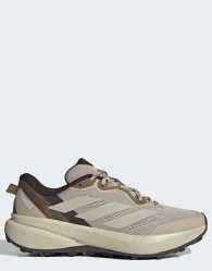 adidas Performance Terrex tracefinder plus trail running trainers in beige and brown