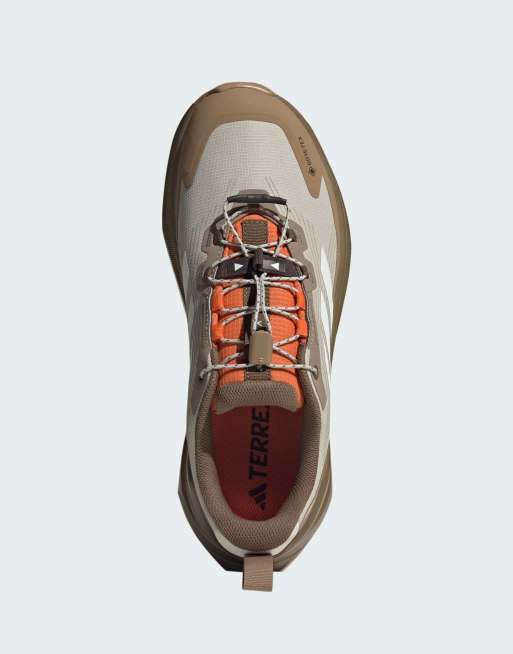 adidas Performance - Terrex Trailmaker 2 - Chaussures de randonnée en GORE-TEX à fermeture rapide - Beige/blanc cassé/carton, 3 de 4